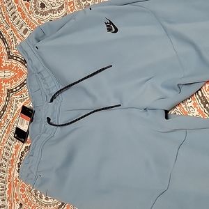 Light Blue Nike Fleece Tech sweatpants